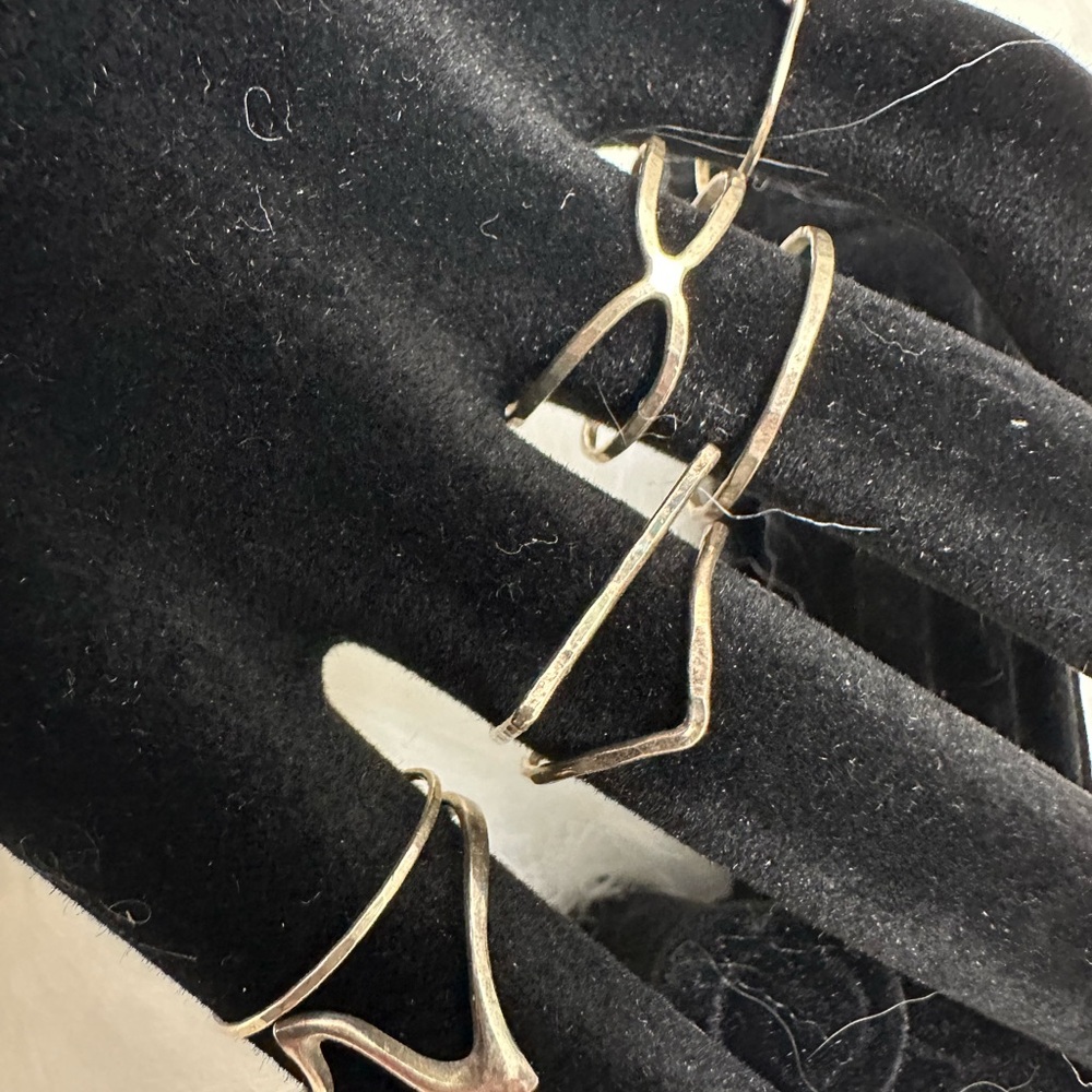 7 Assorted Sterling Silver Stackable Rings - image 3